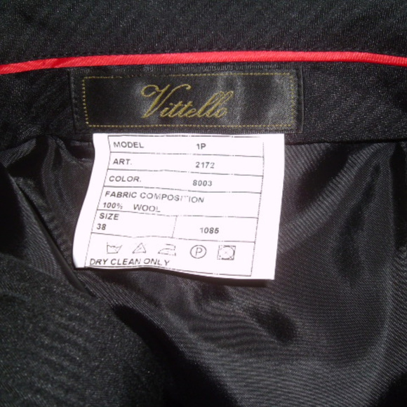 Men's black slacks - Picture 3 of 3